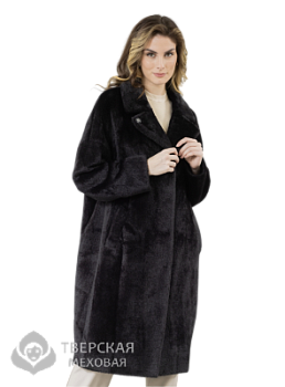 Пальто "Элиза" цвета шоколад